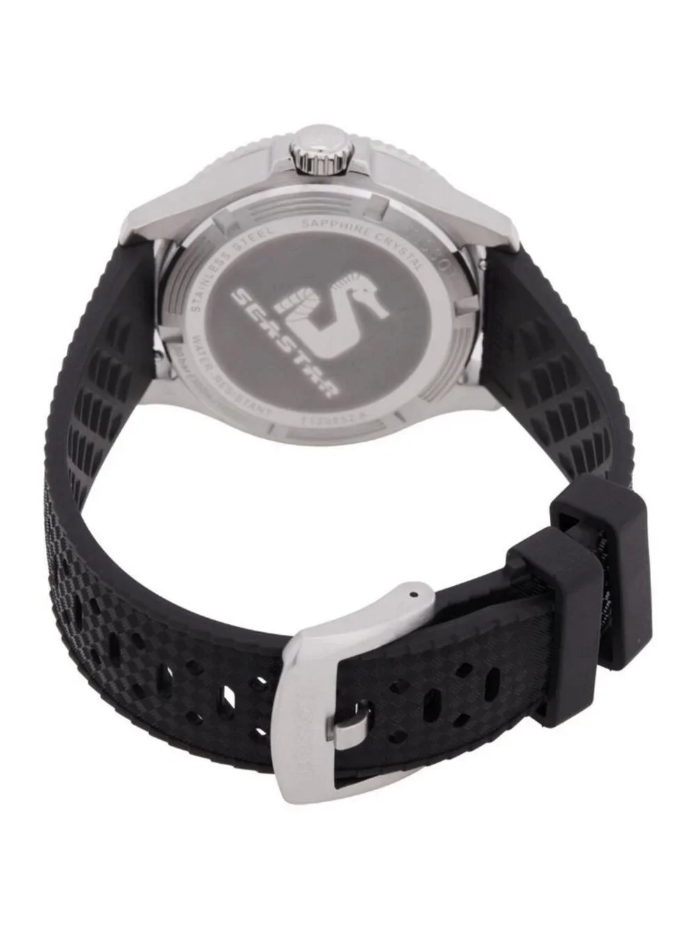 NWT Tissot Seastar 1000 Quartz GMT Black Dial Men's Watch